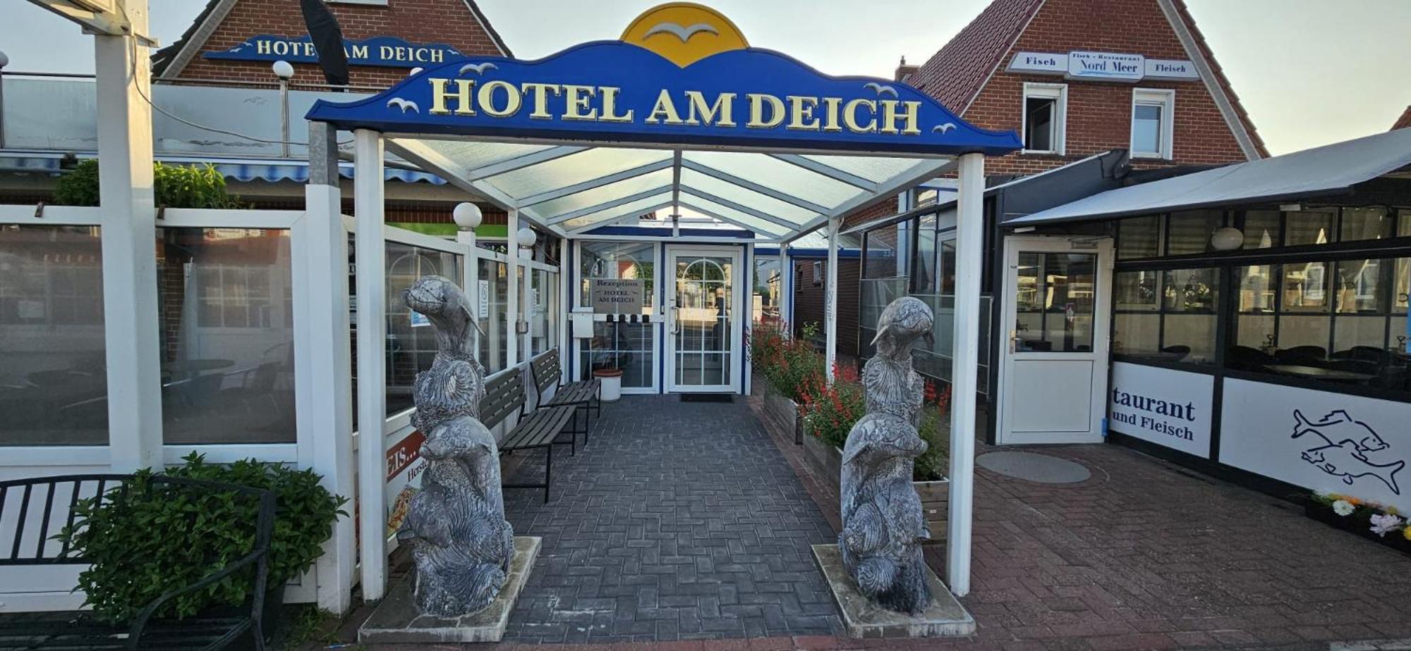Hotel Am Deich Norddeich  Eksteriør billede